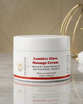 Lumière Glow Massage Cream – Deep Nourishment & Instant Radiance