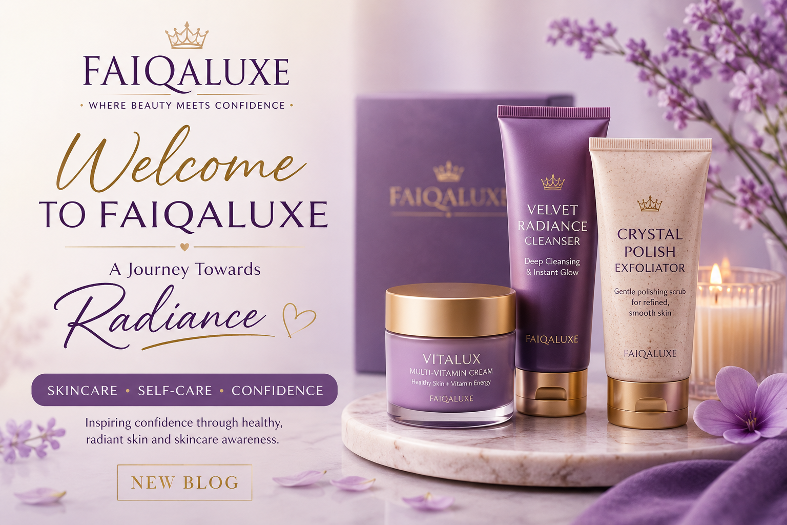 You are currently viewing Welcome to Faiqaluxe — A Journey Towards Radiance & Confidence