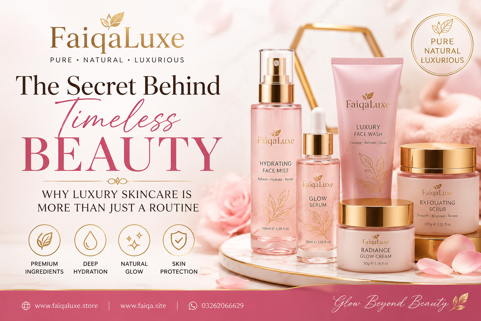 You are currently viewing Luxury Skincare in Pakistan | Premium Beauty & Self-Care by FaiqaLuxe
