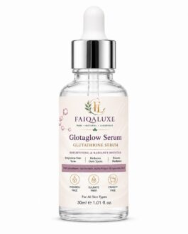 FaiqaLuxe GlotaGlow Serum 30ml with Glutathione Niacinamide Alpha Arbutin and Hyaluronic Acid