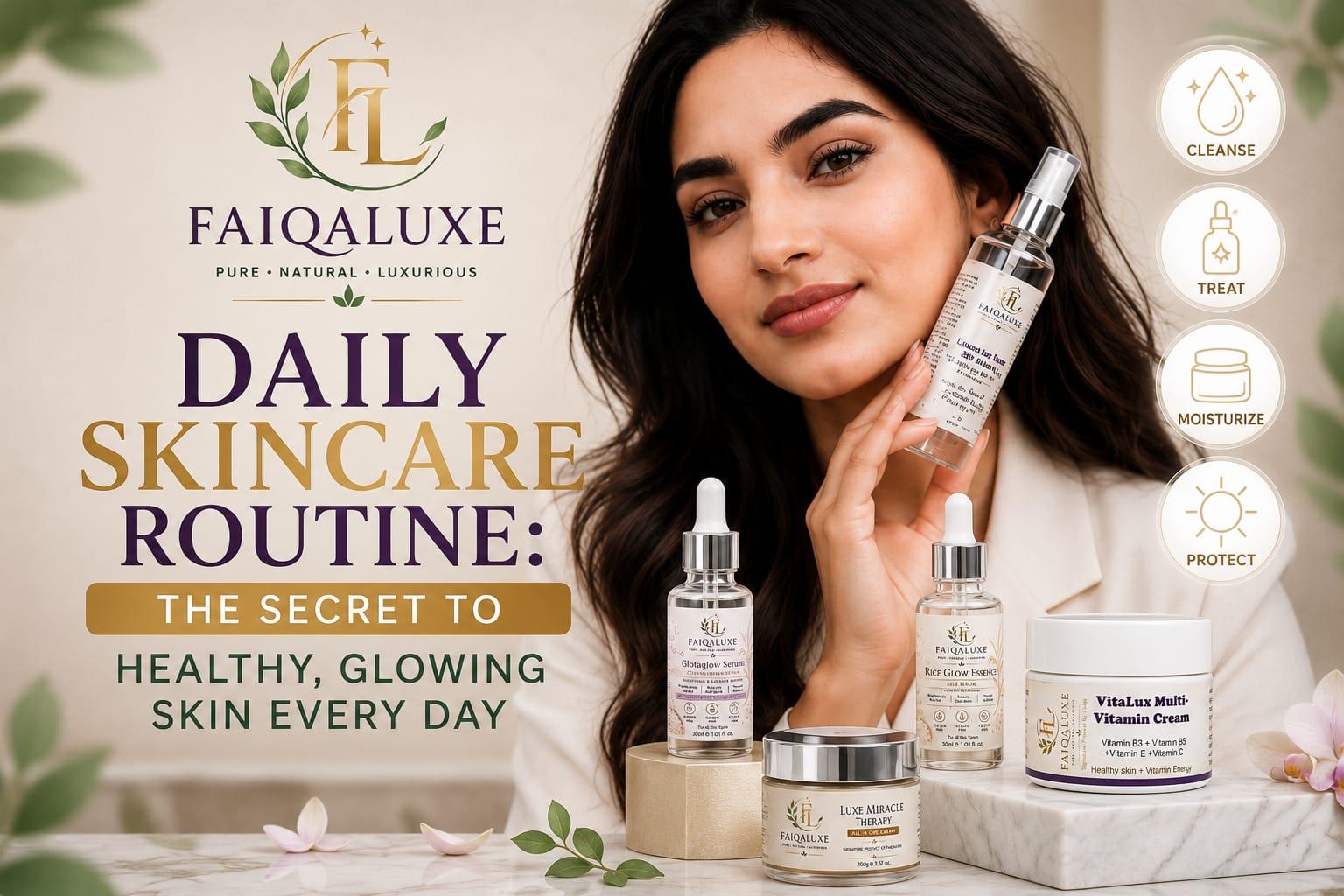 You are currently viewing Daily Skincare Routine: The Secret to Healthy, Glowing Skin Every Day